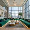 Modern Light Luxury Sofa Factory Custom Villa Sofa Supplier Arabic Modern Majlis Floor Couch