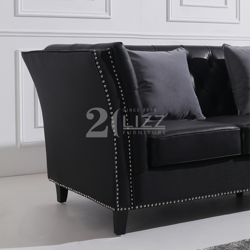 Hot Sale Home Furniture Set Living Room Genuine Leather Sofa