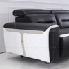 Modern Motion Sofa Set Italian Leather Power Recliner Sectional Sofa