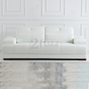 Modern Italian Leather Couch Sofa White Leather Sectional