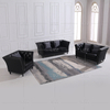 Home Furniture White Leather Tufted Sofa Loveseat and Armchair