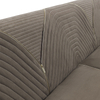 Bulk Orders Sofa Manufacturers Velvet Fabric Ranieri Curved Sofa