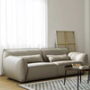 Italian Modern Sofa Factory Modular Italian Leather sectional Couch Fatty Sofa