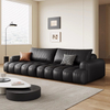 Leather Italian Modern Sofa Manufacturer Checkered Leather Couch Set