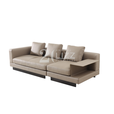Foshan Italian Modern Couch Factory Leather Lounge Minotti Sofa