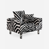 Foshan Luxury Sofa Factory Zebra Fabric Leisure Sofa DG Bucaneve Armchair