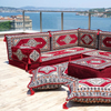 Fabric Majlis Cushions Hospitality Majlis Furniture Terrace Pallet Sofa
