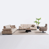 Foshan Sofa Factory Checked Design Fabric Couch Liberta Sofa Set