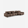 Divano Italiano Luxury Brand Leopardo Fabric Azalea Sofa