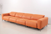 Motion Reclinable Sofa Italian Leather Lounge Suite Power Electric Recliner