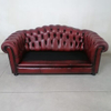 Classical Rustic Chesterfield Sofa Furniture American Leather Couch