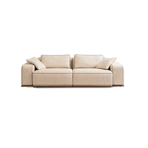 Customizable Modern Sofa Italy Cleanline Fabric Aegean Sofa Set