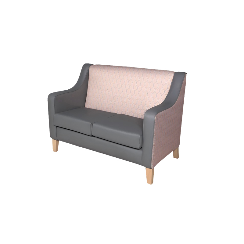 Modern Sofa for Nursing Homes Belgravia Mid Back Loveseat Sofa