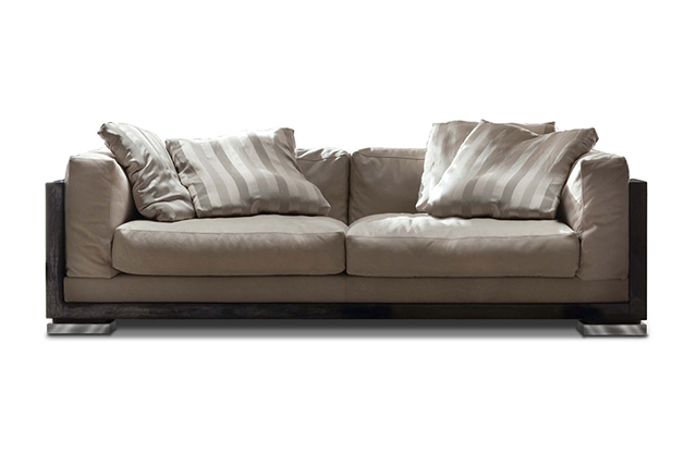 Luxury Home lnterior Absolute Modern Italian Leather Sofa 