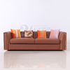 Luxury Dubai Furniture Gold Fabric Sofa Loveseat Chair