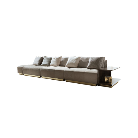 Divani Casa Italia Modern Couch Infinity Sectional Corner Sofa