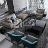 Italian Giorgio Collection Mirage Modular Sectional Corner Sofa Set