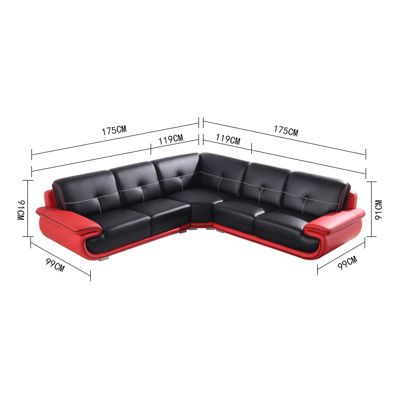 leather sofa