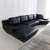 Contemporary Leisure Oversized Leather Sofa