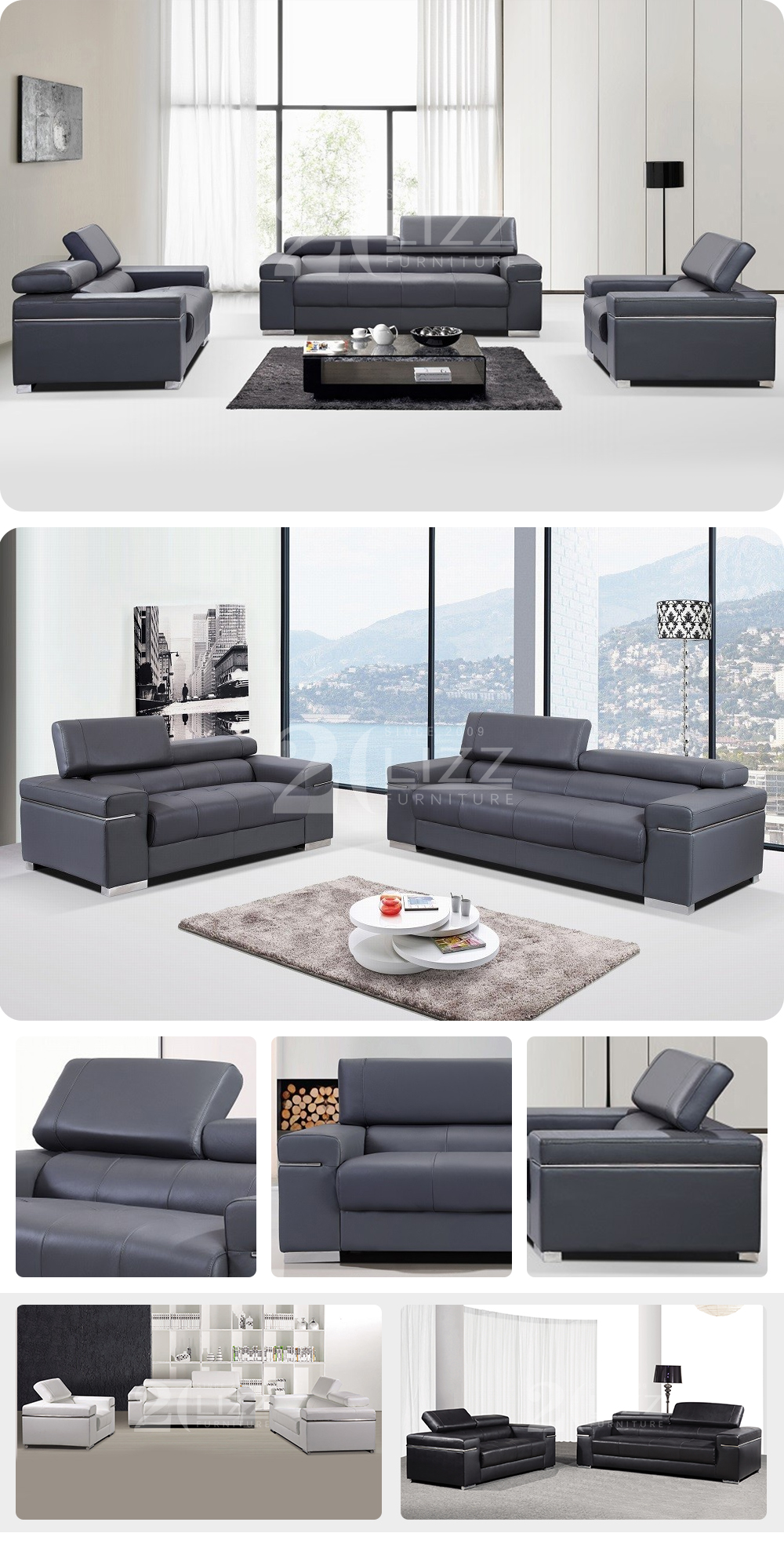 Leather Sofa