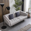 Modern Lounge Furniture Elegant Grey Fabric Matera Sofa Set