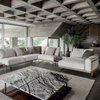 Custom Sofa Manufacturers Italian Modern Sofa Sectional Couch Divani Edgar