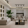 Direct Factory Sofa Suppliers in Dubai Lux Fabric Lounges West Sofa Set