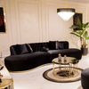 Wholesale Furniture Distributors Canapé De Luxe Paris Sofa Set Curve Fabric Sofa