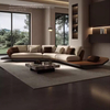 B2B Italian Designer Sofa Supplier Fabric Corner Sectional Ferrari Sofa