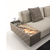 Divani Ritual Lounge Furniture Home Sofa Suppliers Steel Base Fabric Sectional