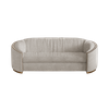 Custom Luxury Contemporary Italian Sofa Designs Curved Fabric Couch Wales Sofa