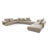 Luxury Custom Furniture Italian Imperfectio Cream Modular Sofa