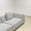 Foshan Sofa Lizz Furniture Linen Fabric Italian Design Sectional Supermoon Sofa