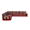 L Shaped Floor Couch Arabic Sofa Seating Floor Pillows Majlis Kanabat