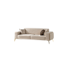 Turkish Kinik Furniture Living Room Velvet Fabric Lounge Carina Sofa Set