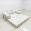Transform Vacuum Compressed Sofa Bed Plush Corduroy Fabric Foldable Couch