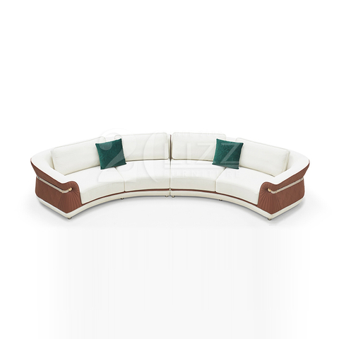 Luxury Chinese Sofa Curved Sectional Couch Circle Sofa Modern Couches From China