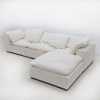 Modern Cozy Living Room Fine Furniture Couch Sectional Cloud Sofa