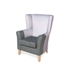 China Nursing Home Healthcare Furniture Fabric Sofa Highgate King Chair