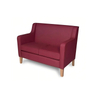 Modern Sofa for Nursing Homes Belgravia Mid Back Loveseat Sofa