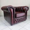 American Vintage Furniture Italian Leather Chesterfield Sofa Set