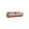 China Direct Factory Fabric Sofa Suppliers Solid Wood Anka Oak Sofa Set