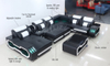 Futuristic Sofa Furniture Modern Power Recliner Sectional Sofa Bed