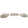 Luxury Italian Leather Couch Modern Living Room Seven Seater Sofa Set