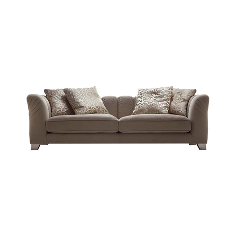 Divani Casa Italiano Chaise Sofa Fabric Sunrise Luxury Sofa