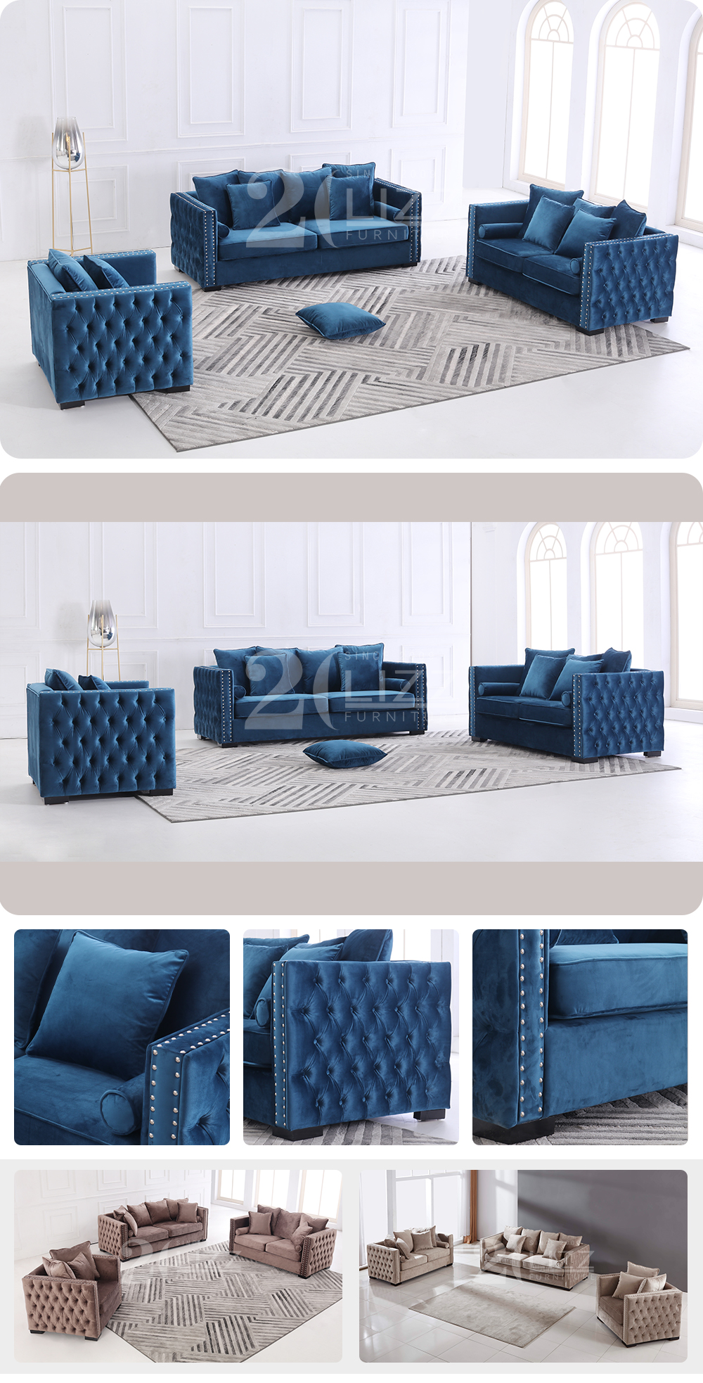 Fabric Sofa