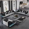 Modern Leisure Lounge Suite Leather Sofa Set