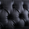 Modern Black Leather Sectional Living Room Sofas