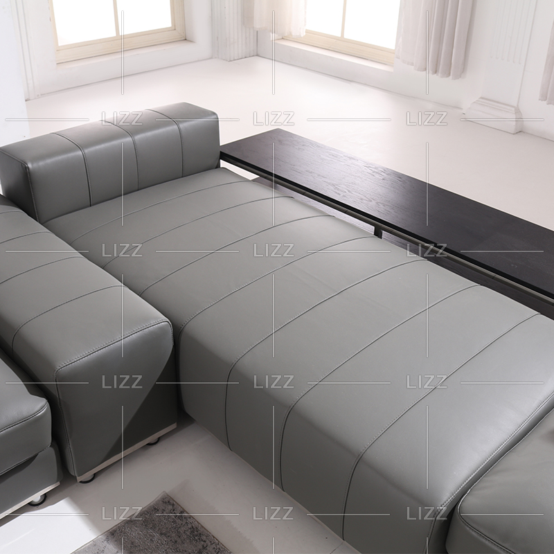 Corner Large Dark Grey Living Room Sofa