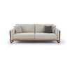 Home Furniture Turkish Sofa Modern Upholstery Solid Wood Ellipse Sofa Set